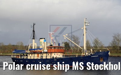 Polar cruise ship MS Stockholm 18.03.2019 Kiel Canal