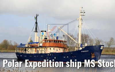 Polar Expedition ship MS Stockholm 18.03.2019 Kiel Canal