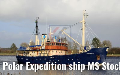 Polar Expedition ship MS Stockholm 18.03.2019 Kiel Canal