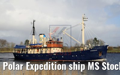 Polar Expedition ship MS Stockholm 18.03.2019 Kiel Canal