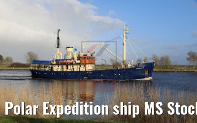 Polar Expedition ship MS Stockholm 18.03.2019 Kiel Canal