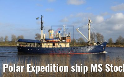 Polar Expedition ship MS Stockholm 18.03.2019 Kiel Canal
