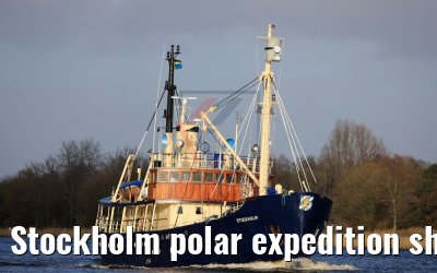 Stockholm polar expedition ship 18.03.2019 Nord-Ostsee-Kanal