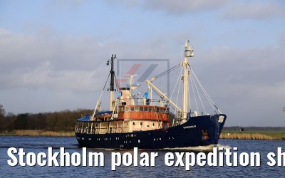 Stockholm polar expedition ship 18.03.2019 Nord-Ostsee-Kanal