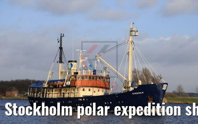 Stockholm polar expedition ship 18.03.2019 Nord-Ostsee-Kanal