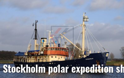 Stockholm polar expedition ship 18.03.2019 Nord-Ostsee-Kanal