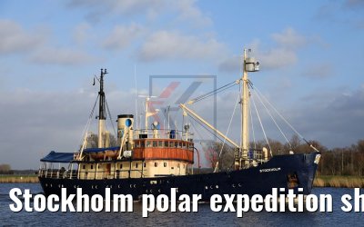 Stockholm polar expedition ship 18.03.2019 Nord-Ostsee-Kanal