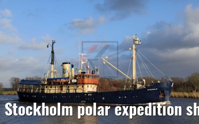 Stockholm polar expedition ship 18.03.2019 Nord-Ostsee-Kanal