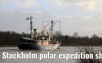 Stockholm polar expedition ship 18.03.2019 Nord-Ostsee-Kanal
