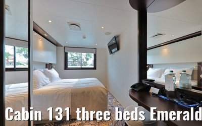 Cabin 131 three beds Emerald Deck