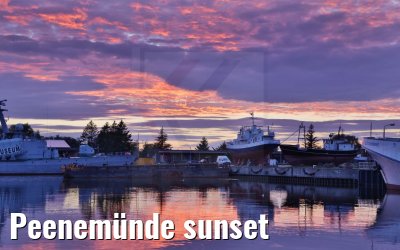 Peenemünde sunset