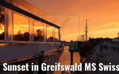 Sunset in Greifswald MS Swiss Diamond