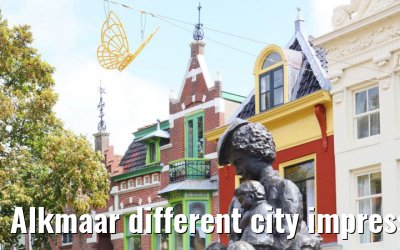 Alkmaar different city impressions 07.08.2023