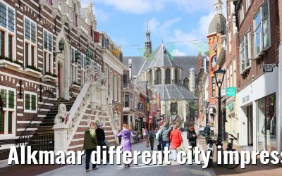Alkmaar different city impressions 07.08.2023