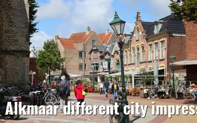 Alkmaar different city impressions 07.08.2023