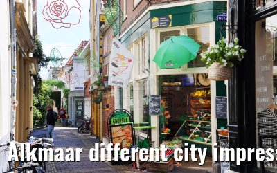 Alkmaar different city impressions 07.08.2023