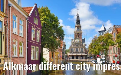 Alkmaar different city impressions 07.08.2023