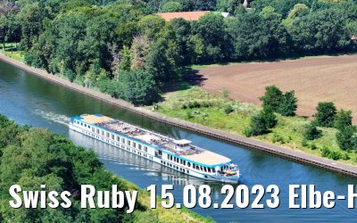Swiss Ruby 15.08.2023 Elbe-Havel-Kanal