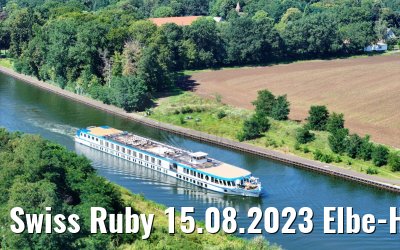 Swiss Ruby 15.08.2023 Elbe-Havel-Kanal