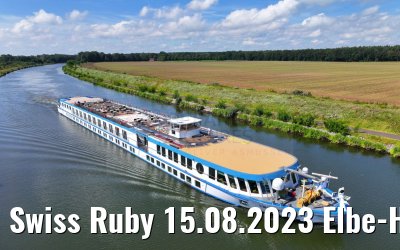 Swiss Ruby 15.08.2023 Elbe-Havel-Kanal