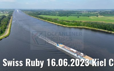 Swiss Ruby 16.06.2023 Kiel Canal