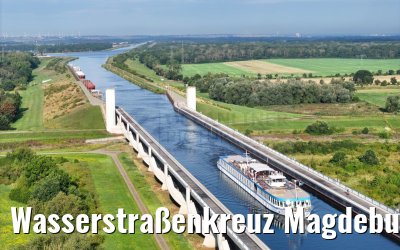 Wasserstraßenkreuz Magdeburg 15.08.2023