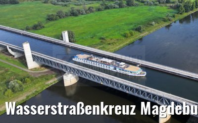Wasserstraßenkreuz Magdeburg 15.08.2023