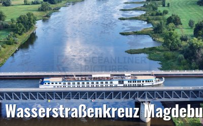 Wasserstraßenkreuz Magdeburg 15.08.2023