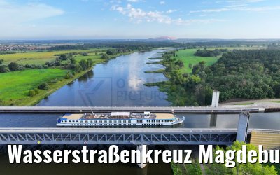 Wasserstraßenkreuz Magdeburg 15.08.2023