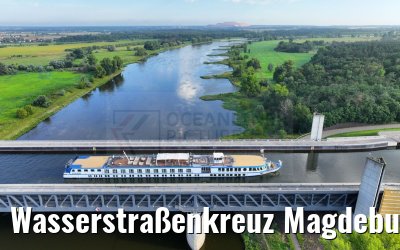 Wasserstraßenkreuz Magdeburg 15.08.2023