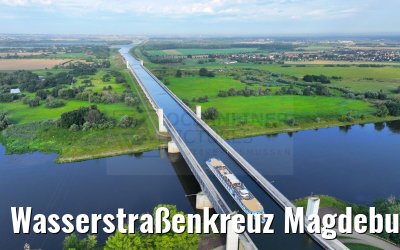 Wasserstraßenkreuz Magdeburg 15.08.2023