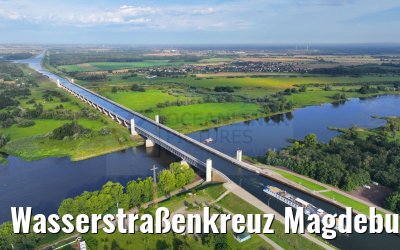 Wasserstraßenkreuz Magdeburg 15.08.2023