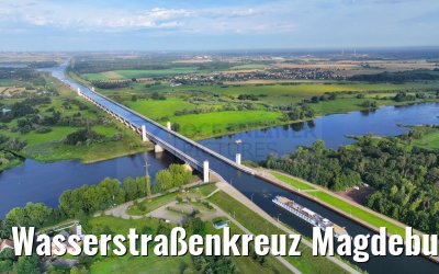 Wasserstraßenkreuz Magdeburg 15.08.2023