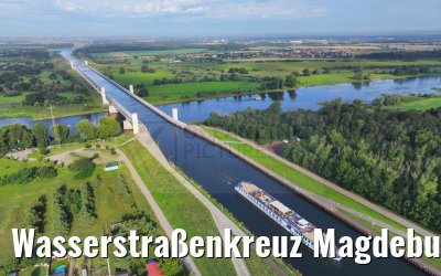 Wasserstraßenkreuz Magdeburg 15.08.2023