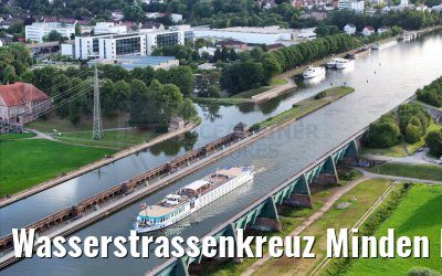 Wasserstrassenkreuz Minden MS Swiss Ruby 13.08.2023