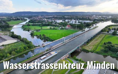 Wasserstrassenkreuz Minden MS Swiss Ruby 13.08.2023