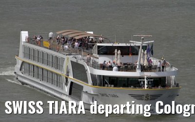 SWISS TIARA departing Cologne - May 29, 2012