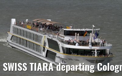 SWISS TIARA departing Cologne - May 29, 2012