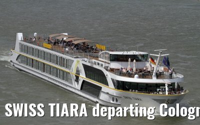 SWISS TIARA departing Cologne - May 29, 2012