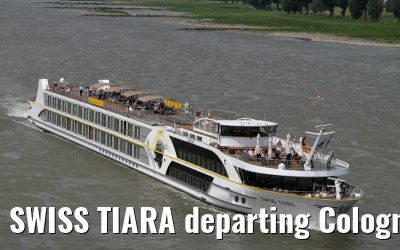 SWISS TIARA departing Cologne - May 29, 2012