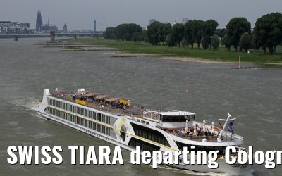 SWISS TIARA departing Cologne - May 29, 2012