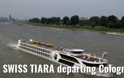 SWISS TIARA departing Cologne - May 29, 2012