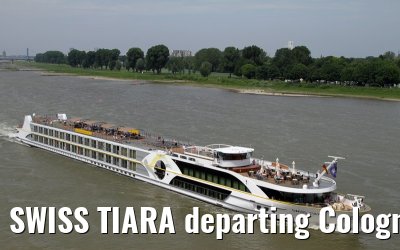 SWISS TIARA departing Cologne - May 29, 2012