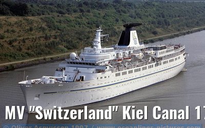 MV "Switzerland" Kiel Canal 17. August 1997