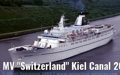 MV "Switzerland" Kiel Canal 26. May 1997