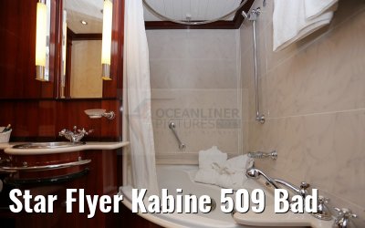 Star Flyer Kabine 509 Bad