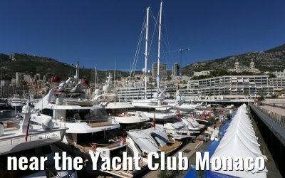 near the Yacht Club Monaco