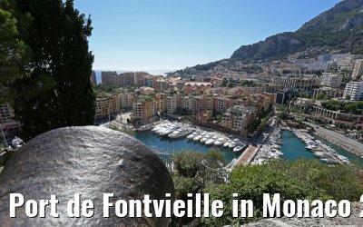 Port de Fontvieille in Monaco 21.09.2015