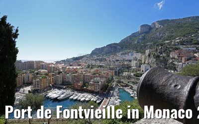 Port de Fontvieille in Monaco 21.09.2015