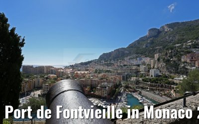 Port de Fontvieille in Monaco 21.09.2015